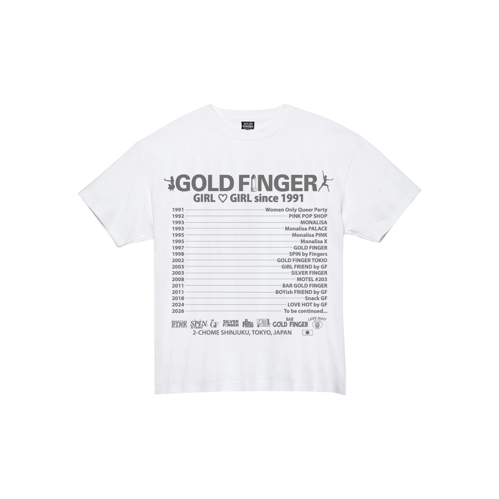 GF HISTORY T-SHIRT WHITE/GRAY