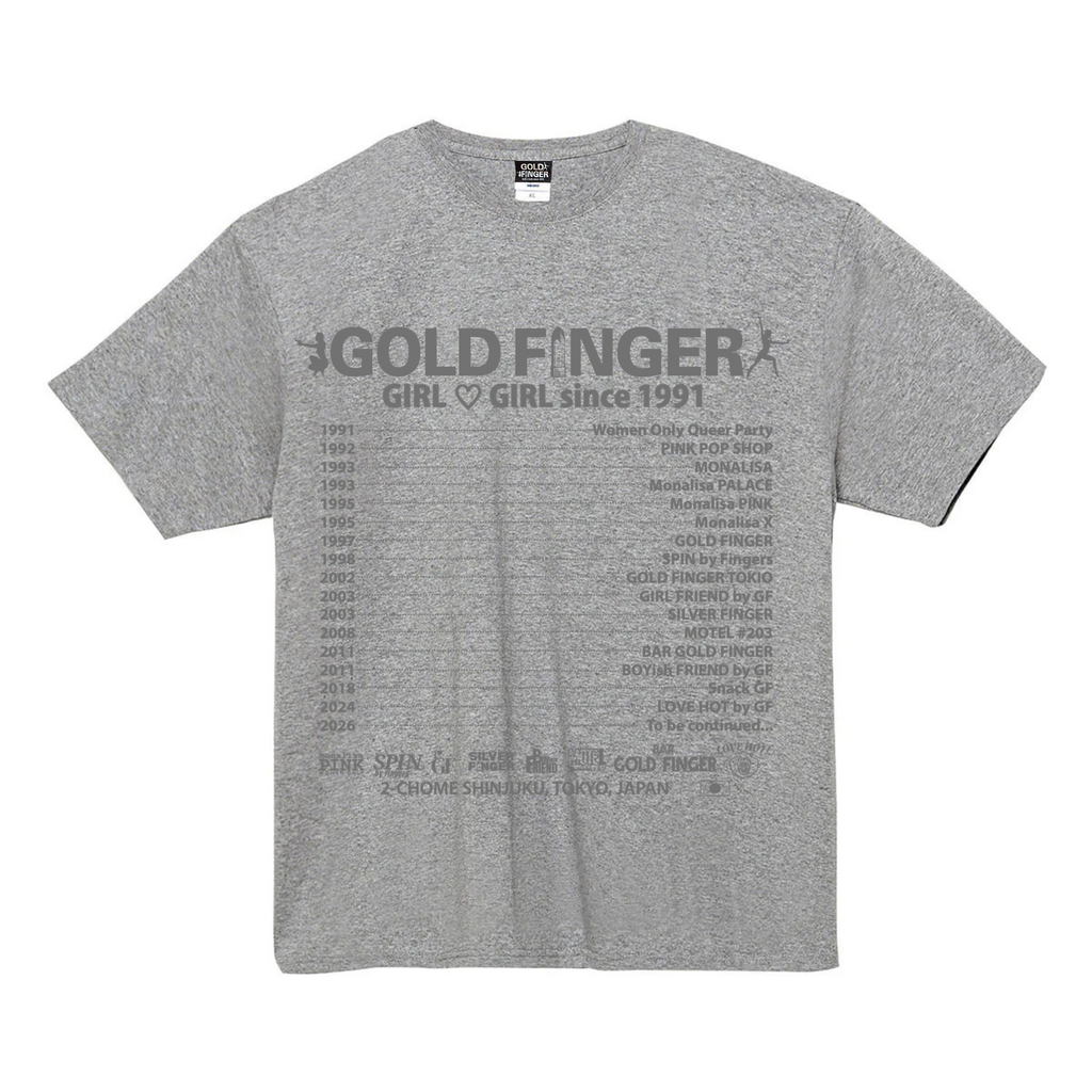 GF HISTORY T-SHIRT GRAY/GRAY
