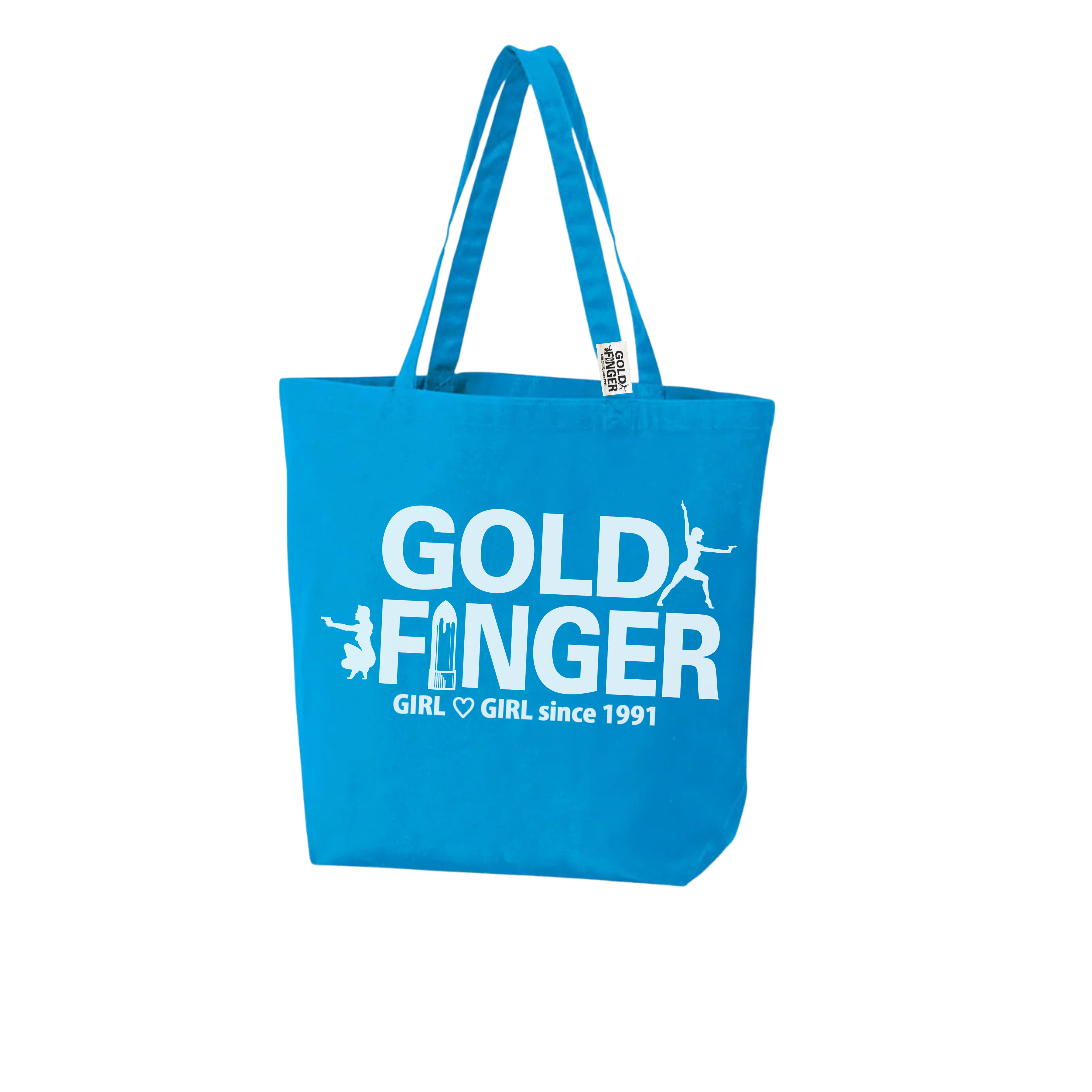 GF TOTE BAG SMALL TURQUOISE