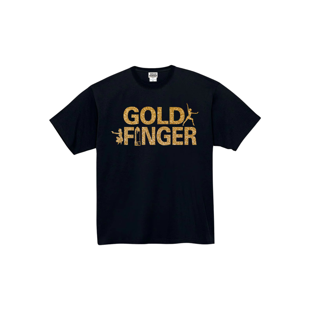 GF T-SHIRT BLACK/GOLD