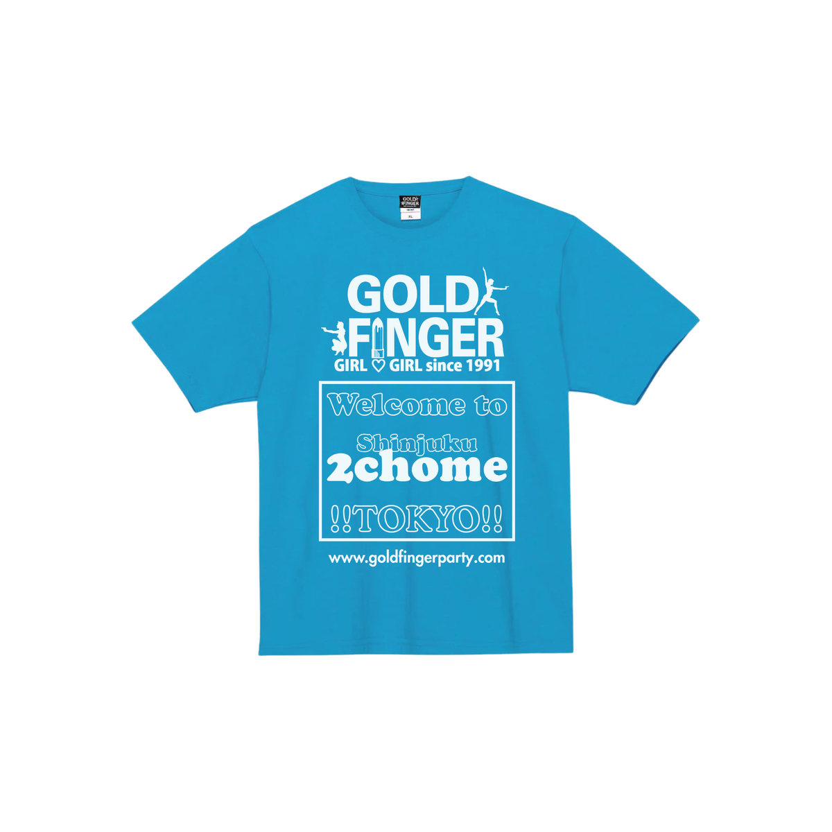 GF T-SHIRT 2chome TURQUOISE