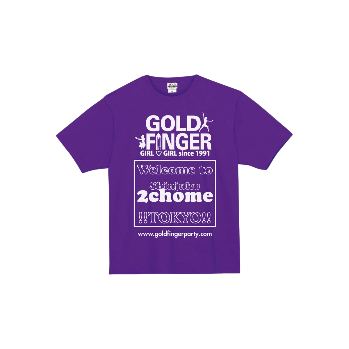 GF T-SHIRT 2chome PURPLE