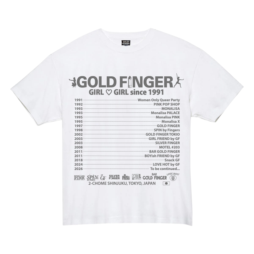 GF HISTORY T-SHIRT WHITE/GRAY
