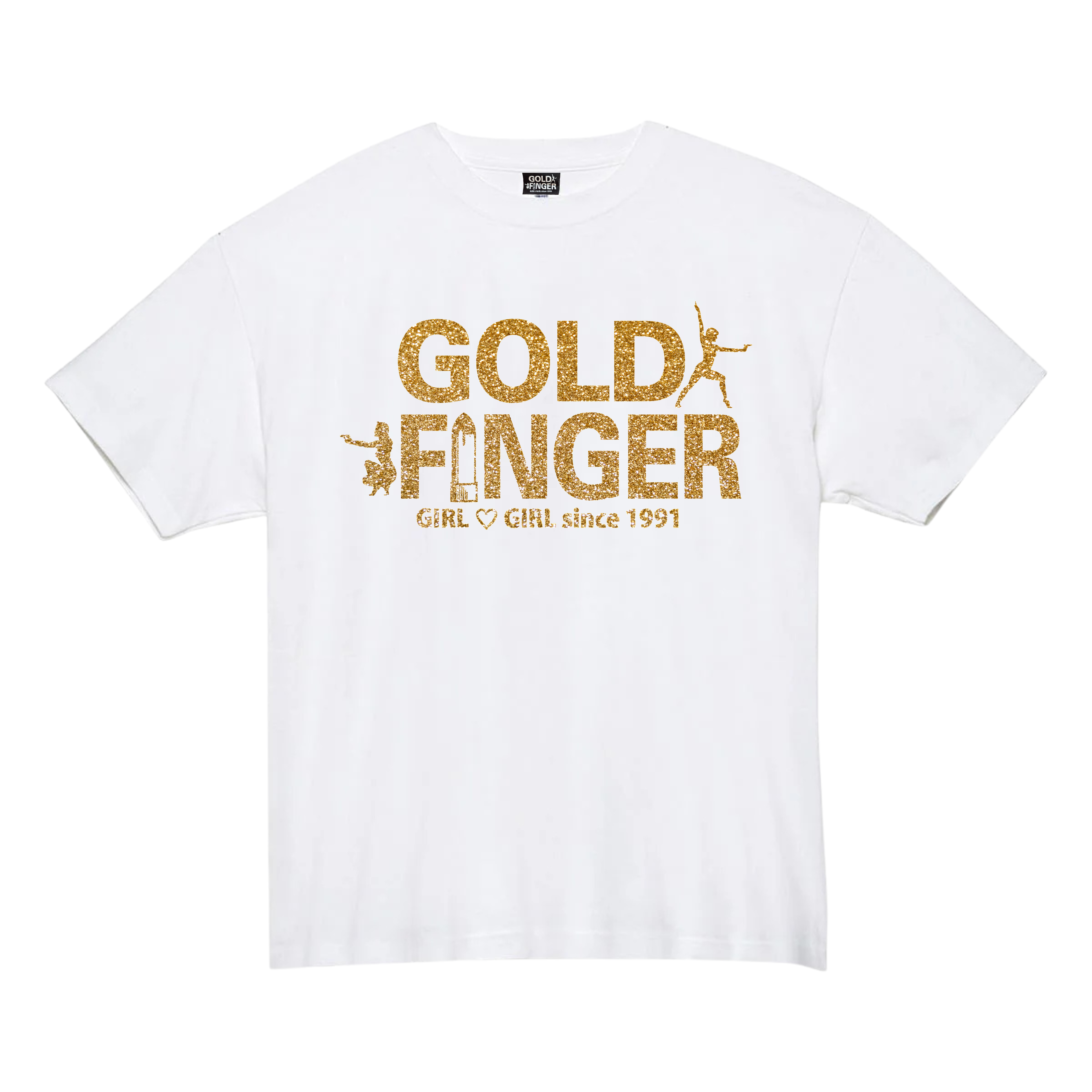 GF T-SHIRT  WHITE/GOLD