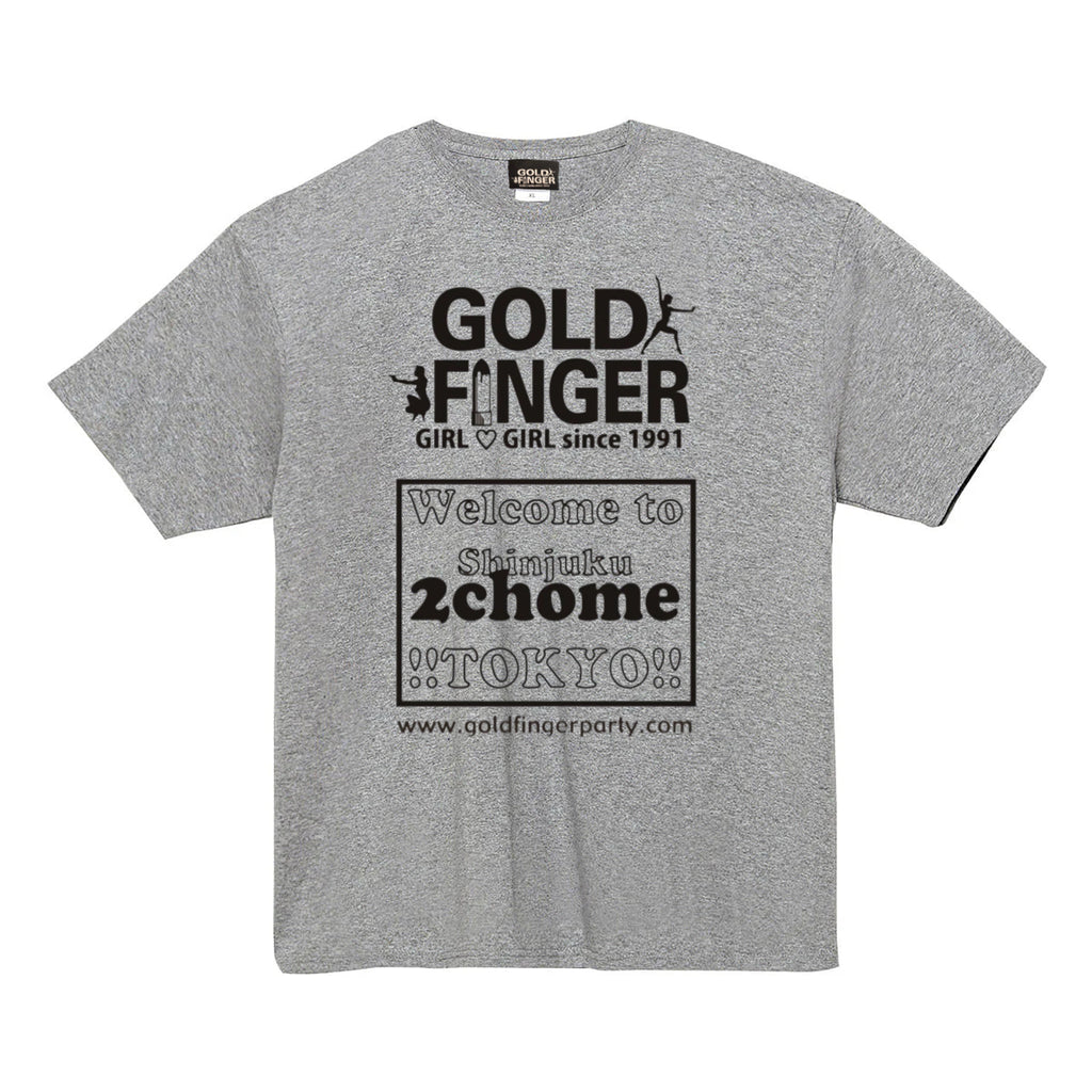 GF T-SHIRT 2chome GRAY