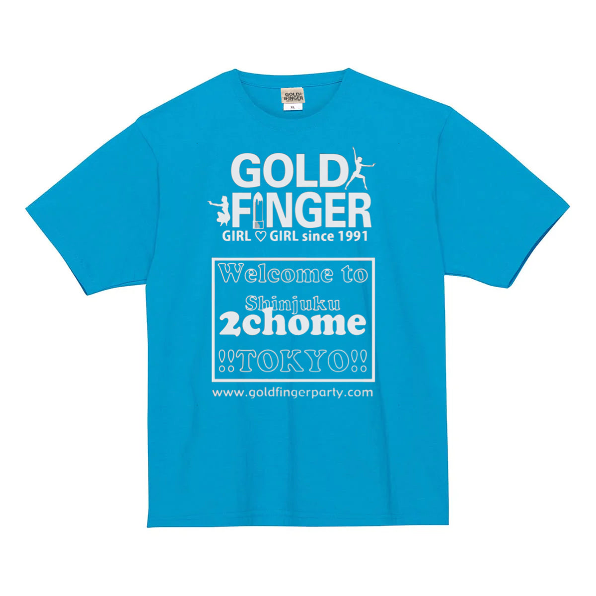 GF T-SHIRT 2chome TURQUOISE