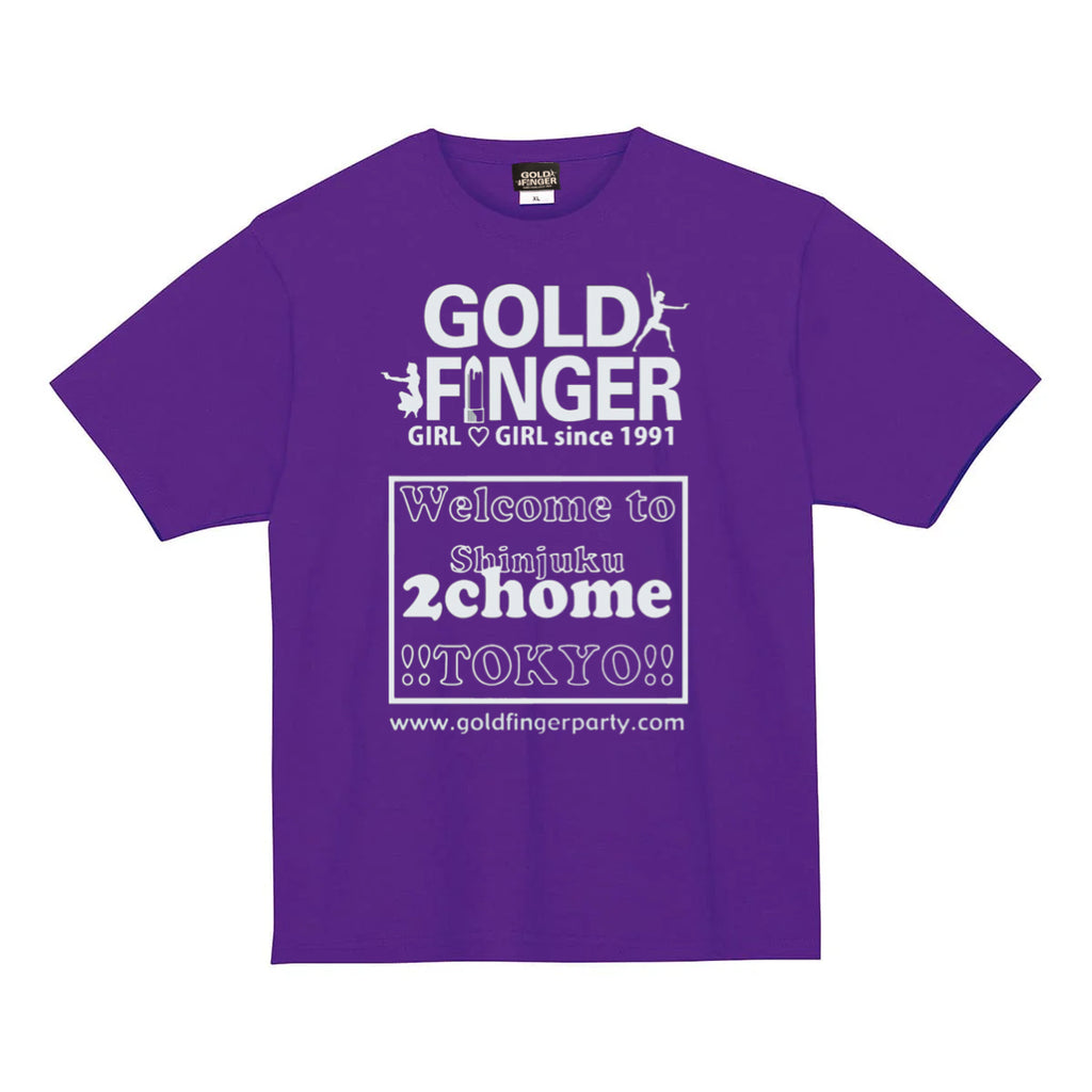GF T-SHIRT 2chome PURPLE